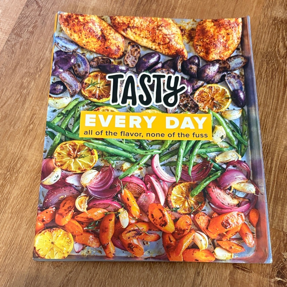 Tasty Everyday Cookbook with Vibrant Recipes by Buzzfeed